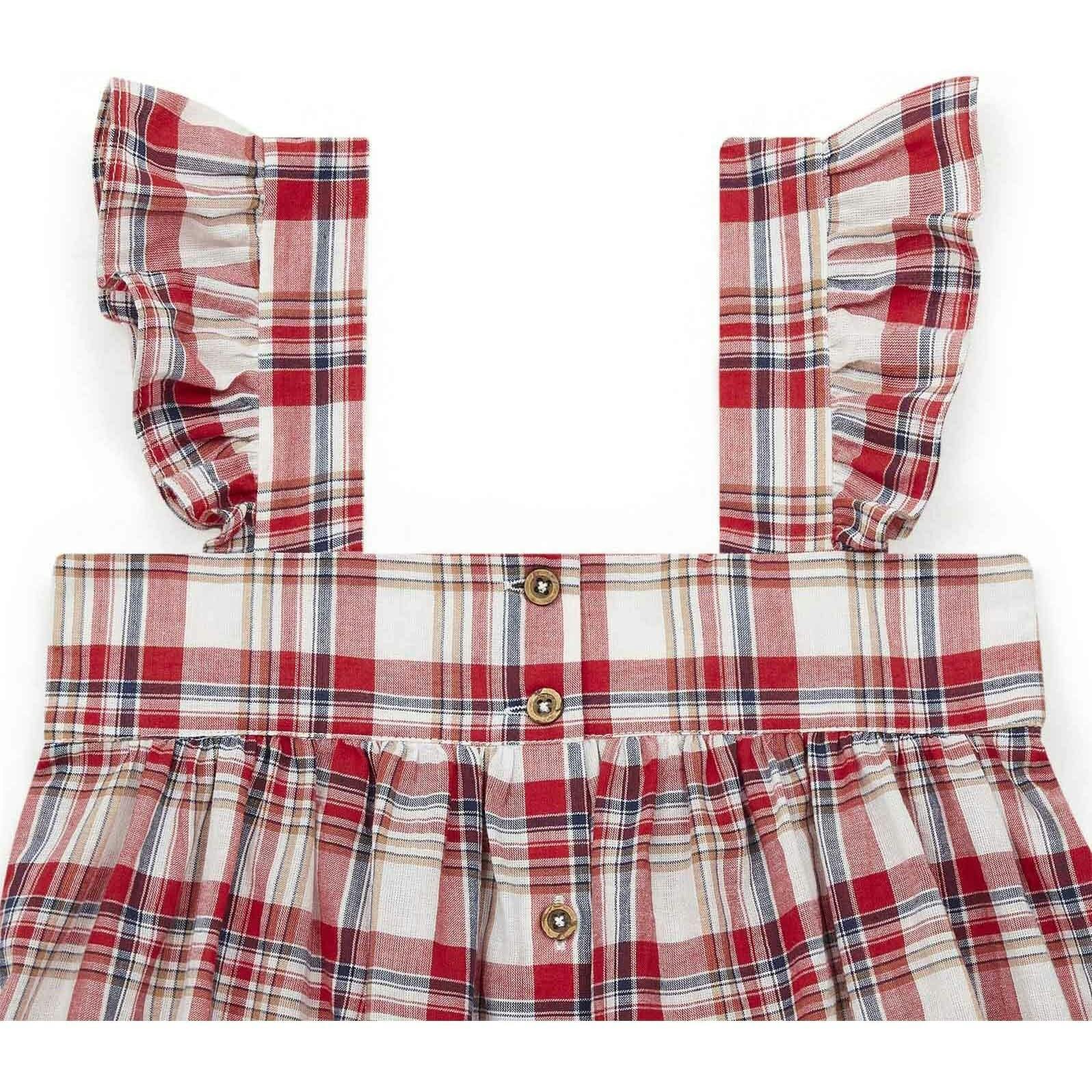 BONTON Elisa Plaid Swing Top