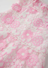 Haley Embroidered Mini Dress
