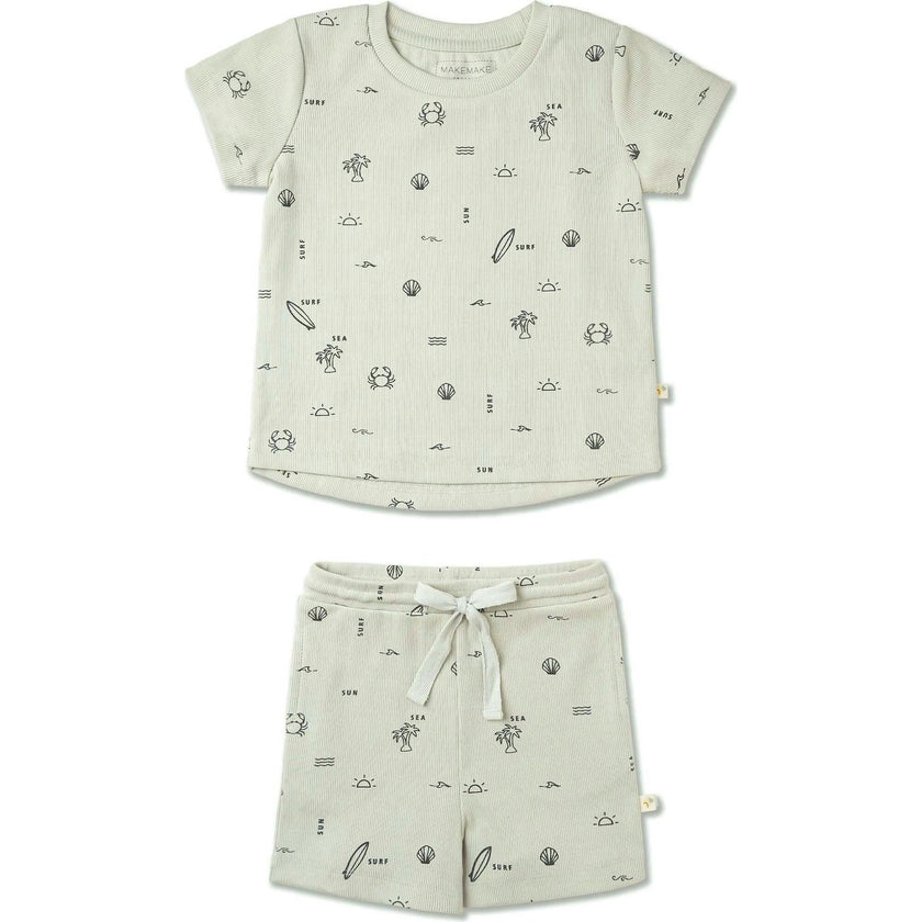 Organic Tee & Shorts Set
