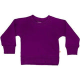 Crewneck Jersey Sweatshirt Purple