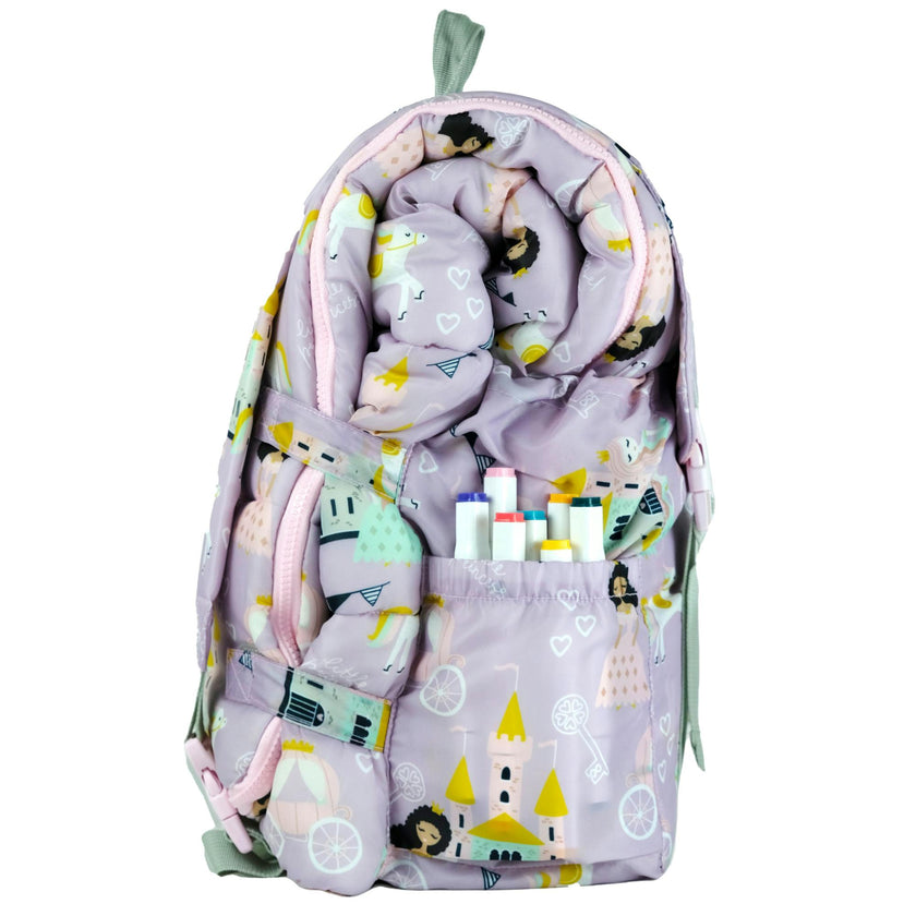 Sleep-N-Pack: Packable Sleeping Bag, Little Kid 3-6 yrs - Princesses