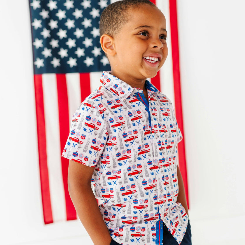 Classic Americana Shirt in Short Sleeves