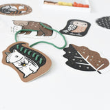 Woodland Lacing Cards