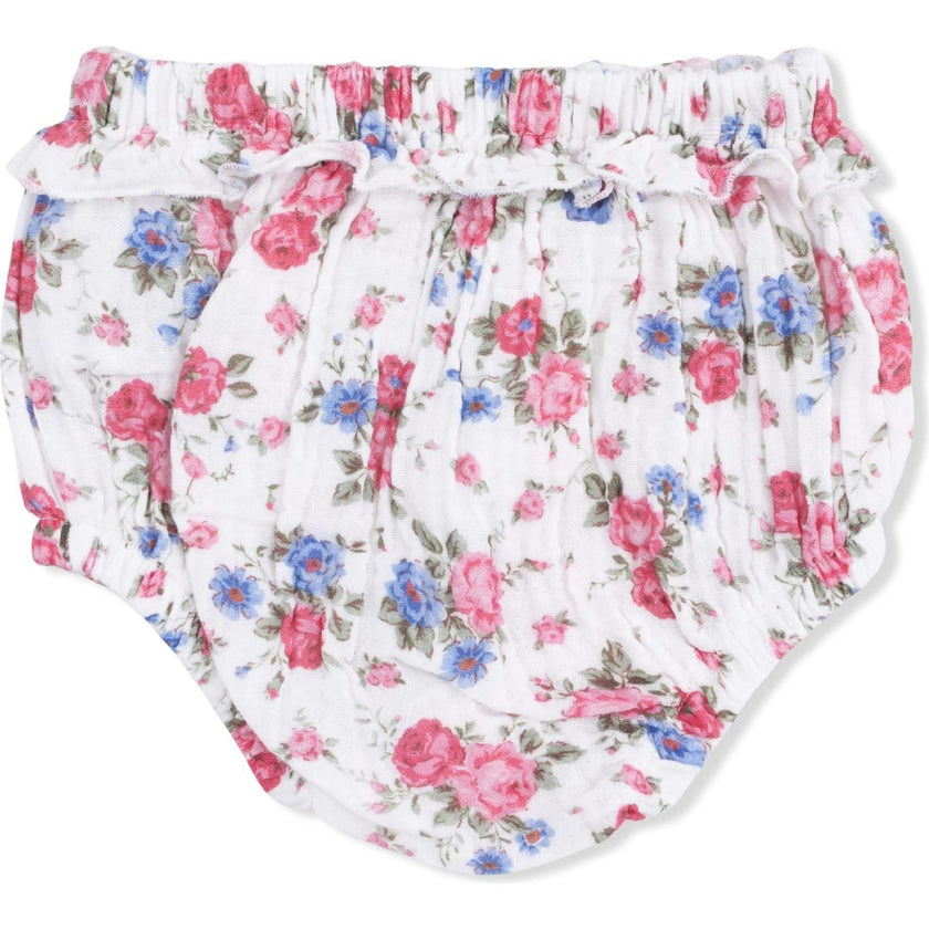 Cabbage Roses - Ruffle Sleeve Dress and Bloomer