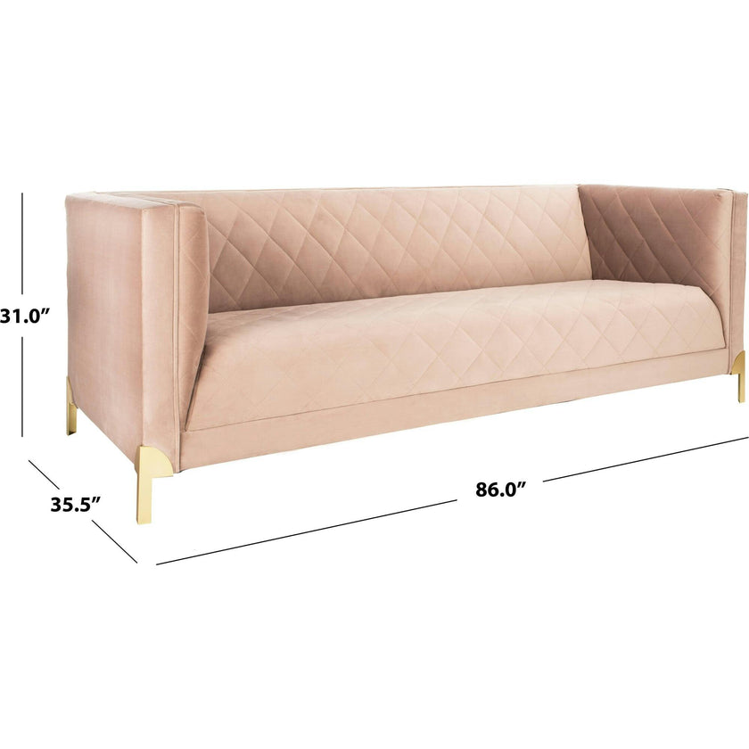 Luanna Diamond Trellis Sofa