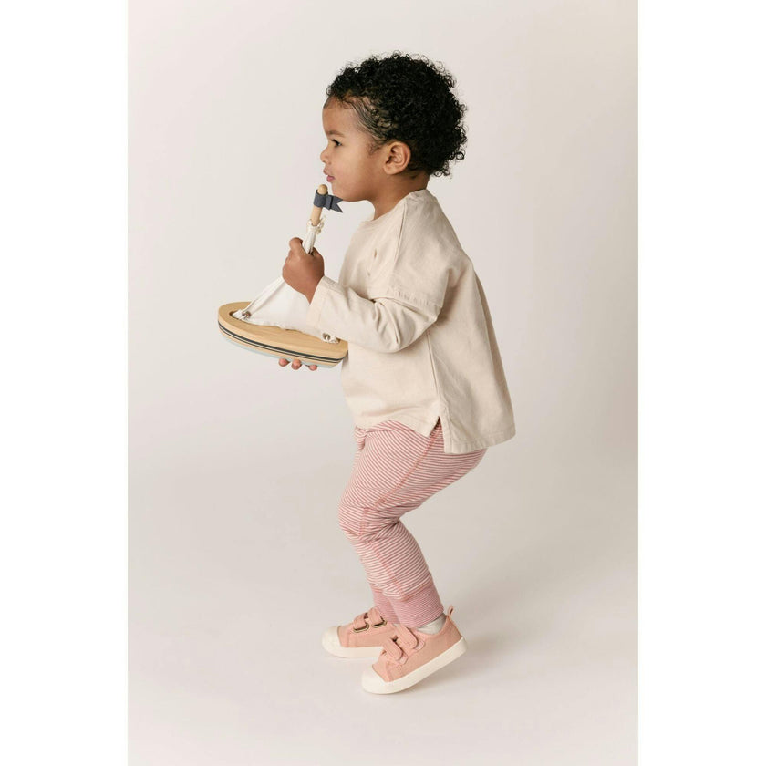 Sailor Stripe Harem Pant, Pink