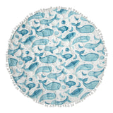 Caspian Whale Cotton Quilted Baby Play Mat