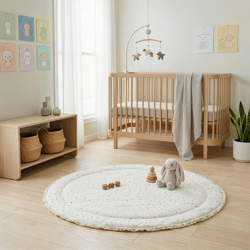 Organic Cotton Quilted Play Mat