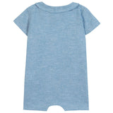TARTINE ET CHOCOLAT Brushed Linen Romper - Nuage