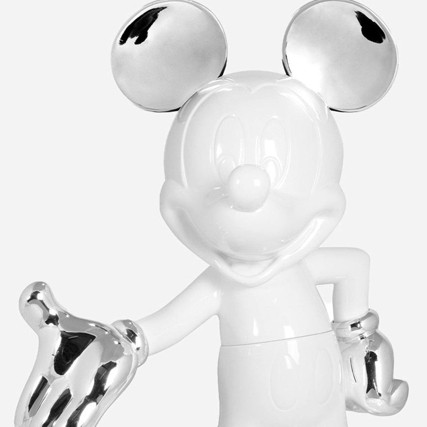 Mickey Mouse WELCOME White & Silver 12in