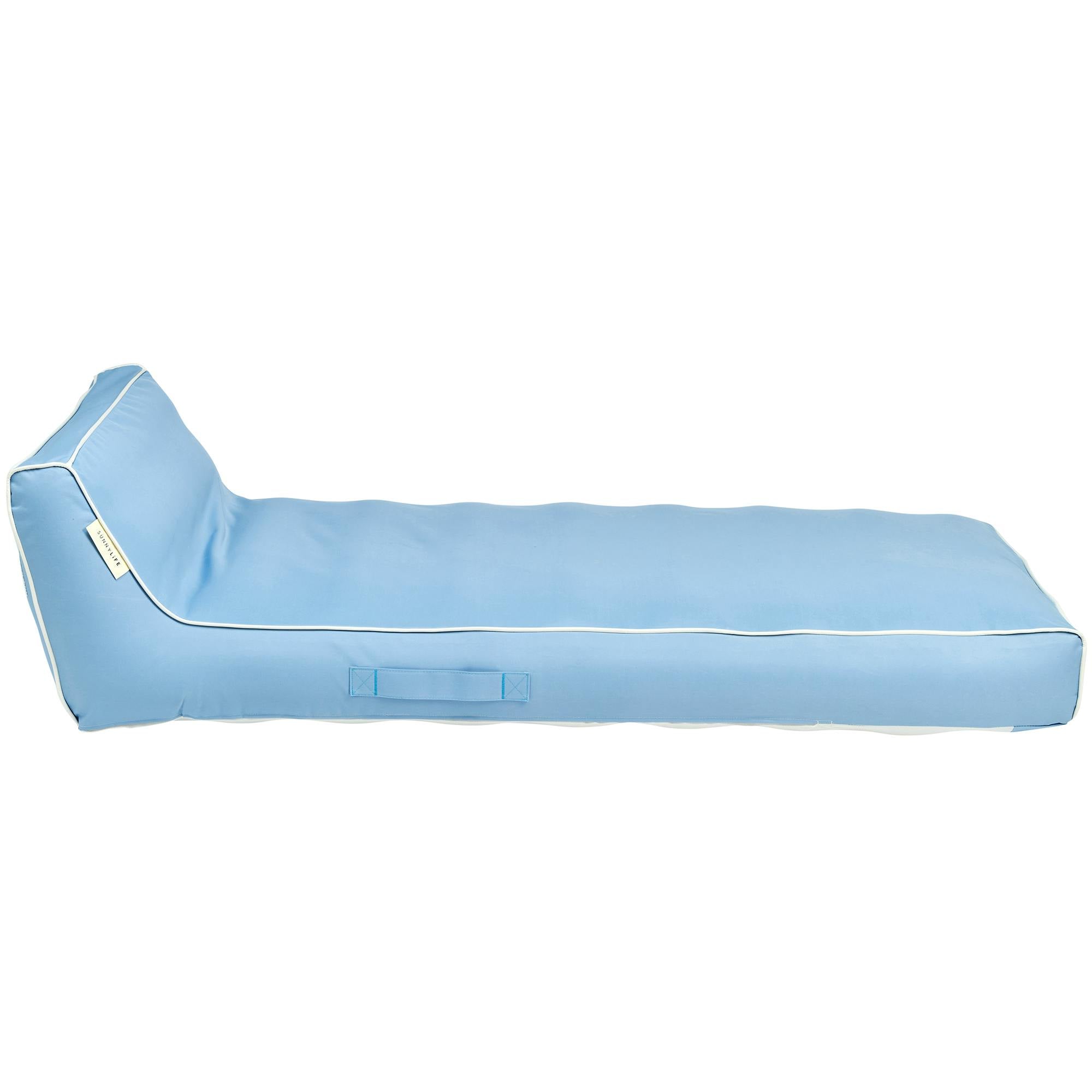 Luxe Lie-On Lounger: La Mer Med Blue