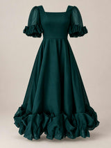 Kendy Dress in Emerald