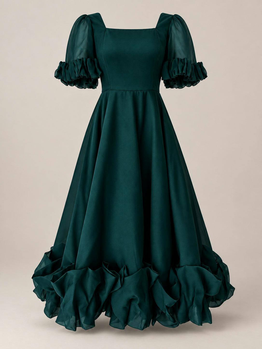 Kendy Dress in Emerald