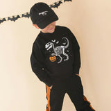 Dinosaur Skeleton Halloween Sweatshirt