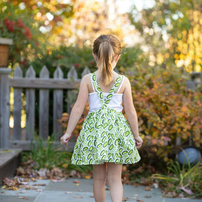 Pinafore Dress in Pickles