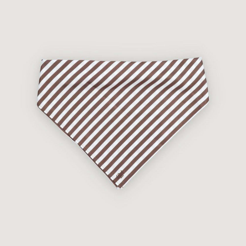 Anika Woman Neck Scarf Roast Stripes