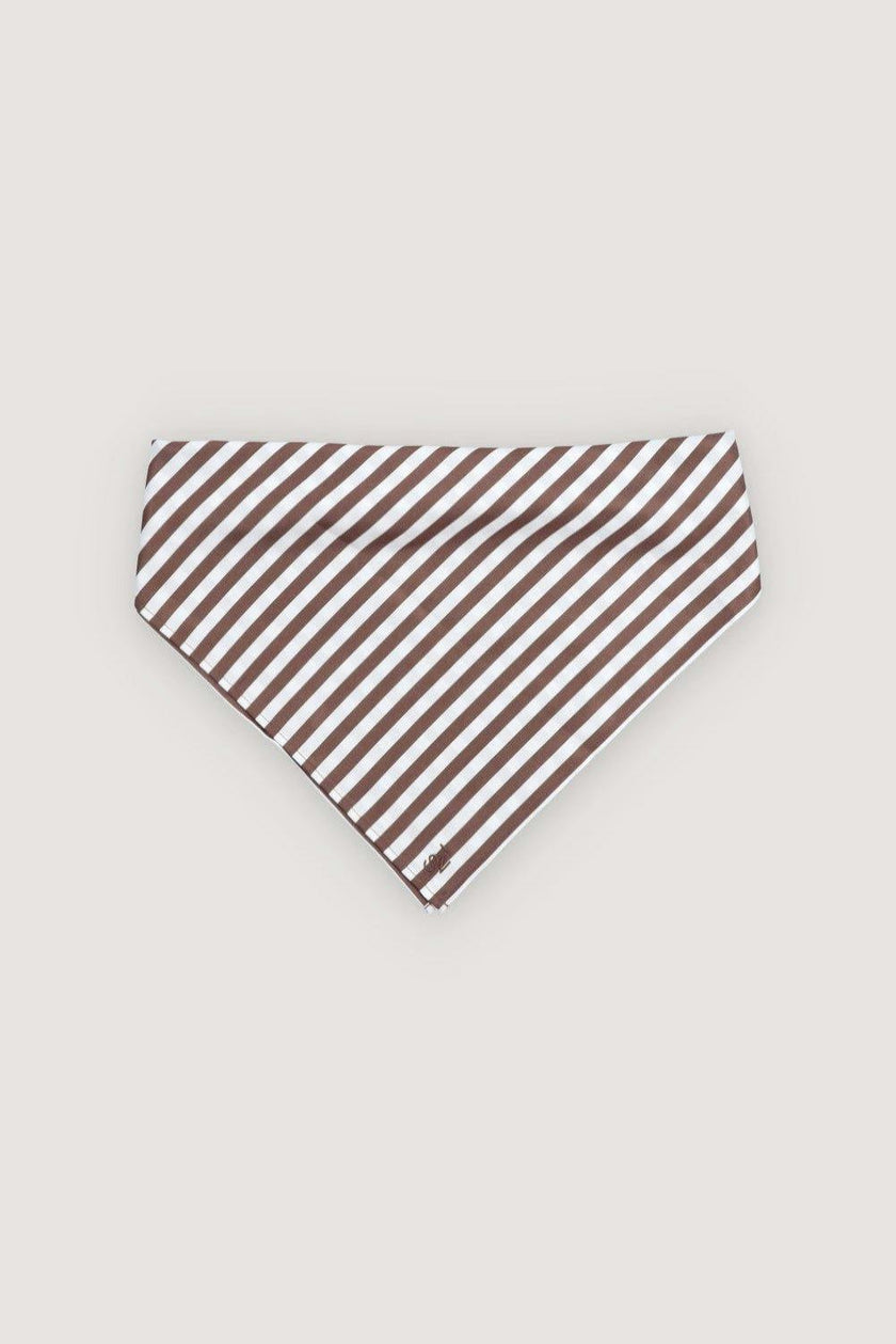 Anika Woman Neck Scarf Roast Stripes
