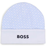 Pale Blue Hat & Booties Set