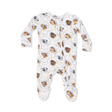 Farm Animals Rope Cameos Uni - 2 Way Zipper Footie