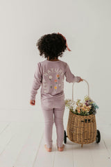 Girls Long Sleeve Tee in Keep Nature Wild