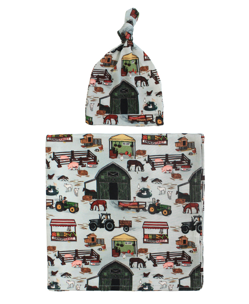 Farm Fresh Swaddle Set