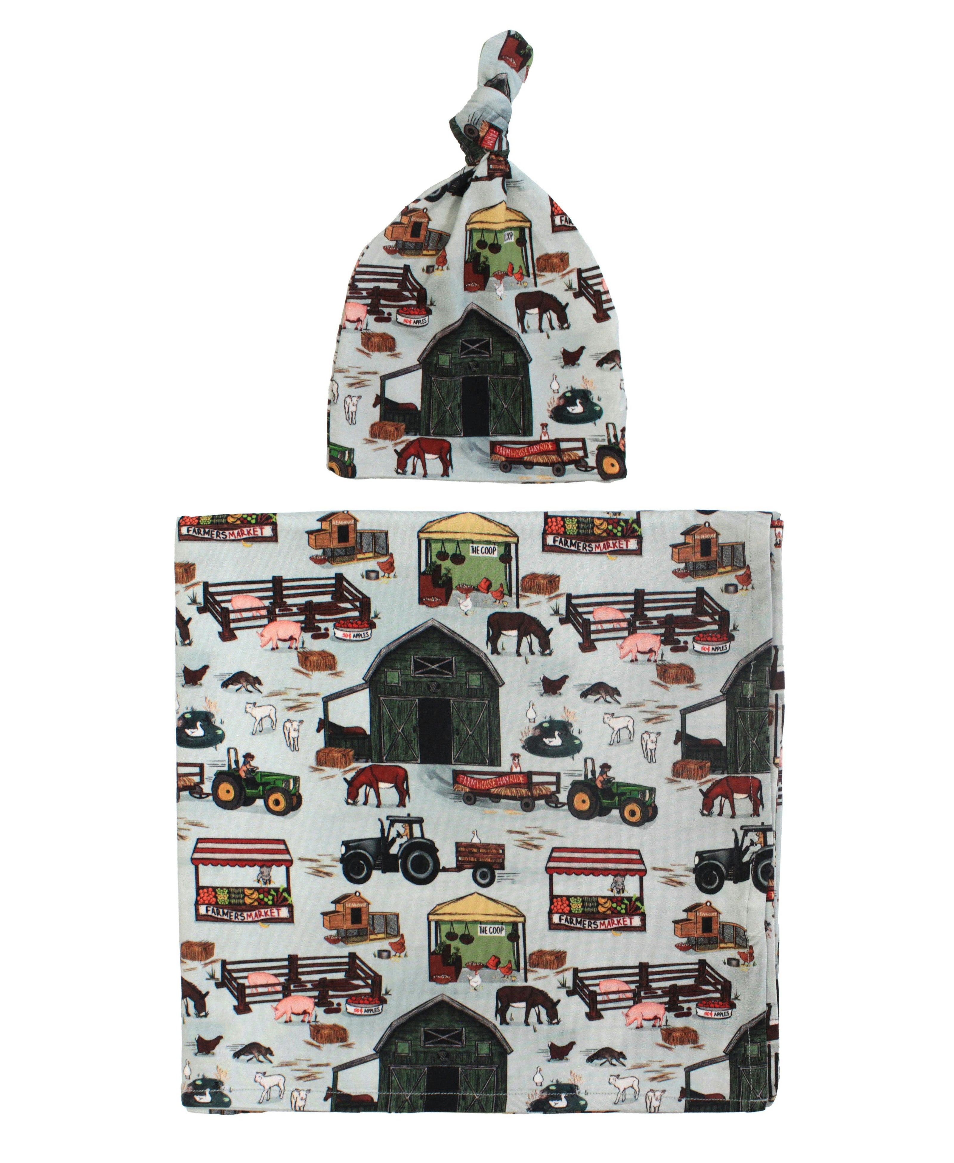 Farm Fresh Swaddle Set