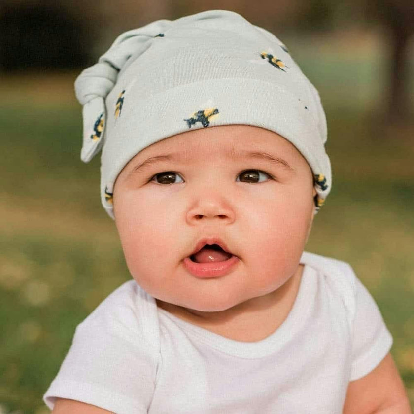 Highland Bamboo Knotted Beanie Hat