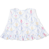 Ribbon Bouquets - Ruffle Back Top and Bloomer
