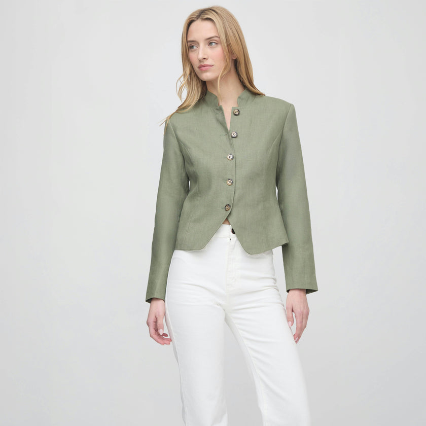 The Valerie Jacket - Olive