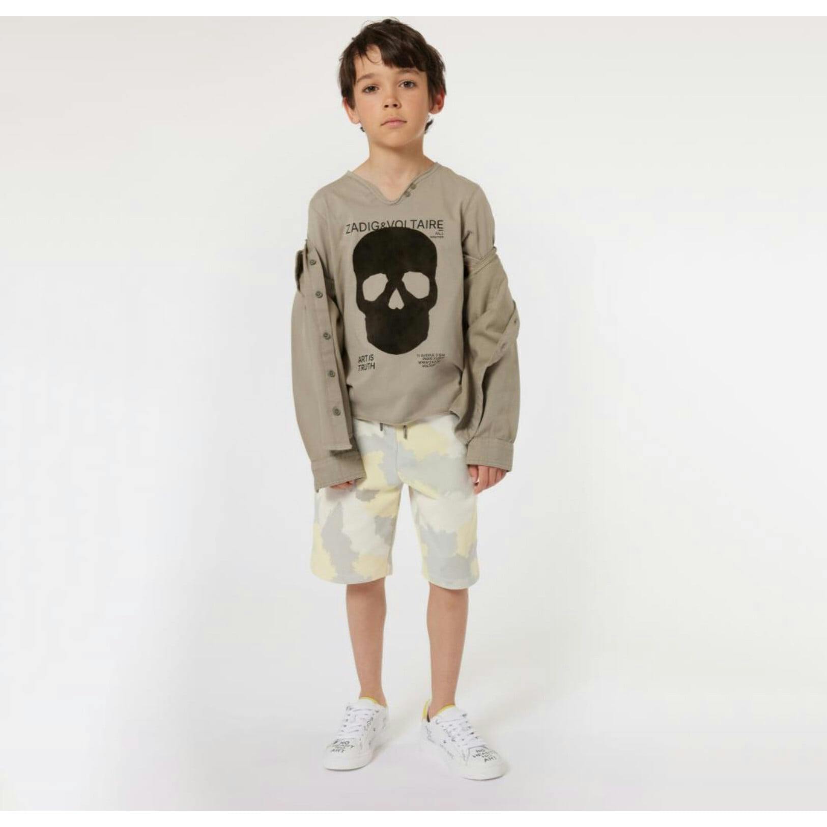 ZADIG & VOLTAIRE Camo Organic Cotton Shorts