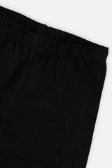Organic Cotton Leggings Black