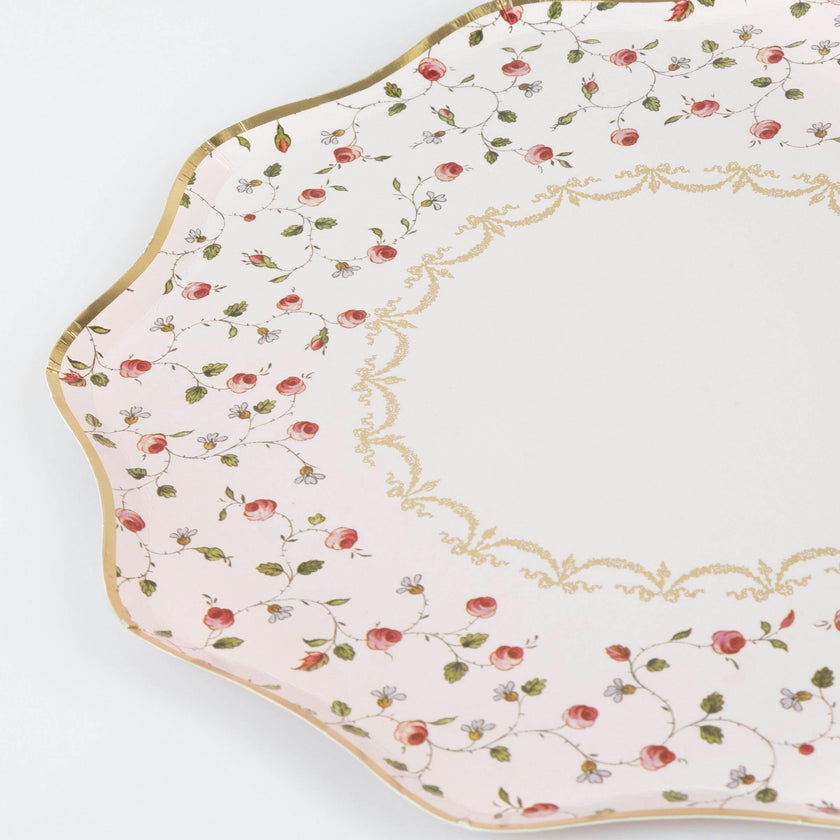 Meri Meri x Ladurée Marie-Antoinette Dinner Plates