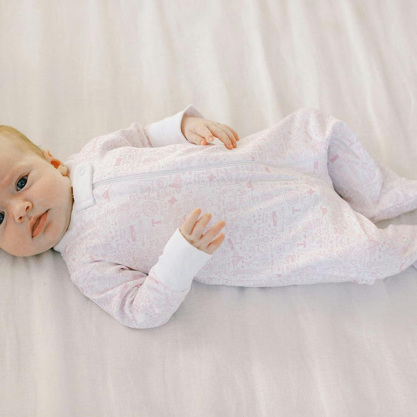 Houston Zip Baby Onesie