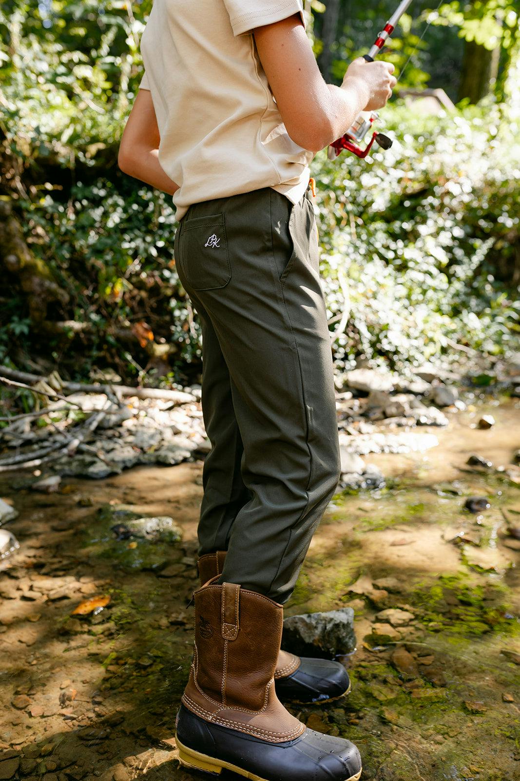 Campbell Jogger- Pine Green