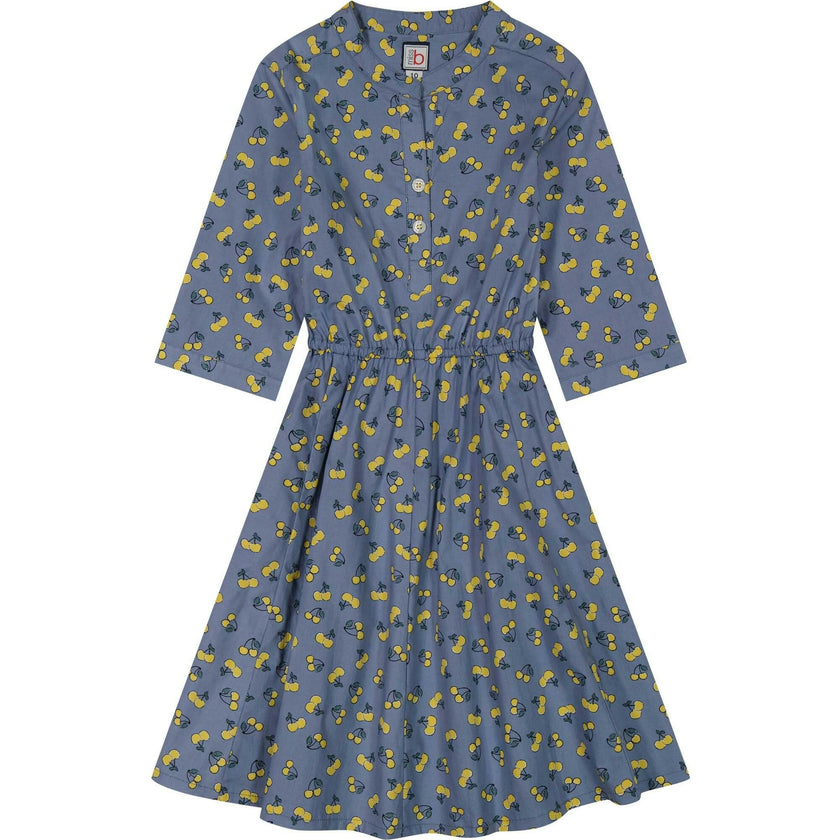 Gabriela Circle Skirt Dress, Yellow
