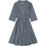 Gabriela Circle Skirt Dress, Yellow