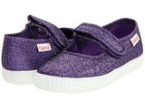 Cienta 56013.45 Purple Sparkle Mary Jane