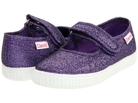 Cienta 56013.45 Purple Sparkle Mary Jane