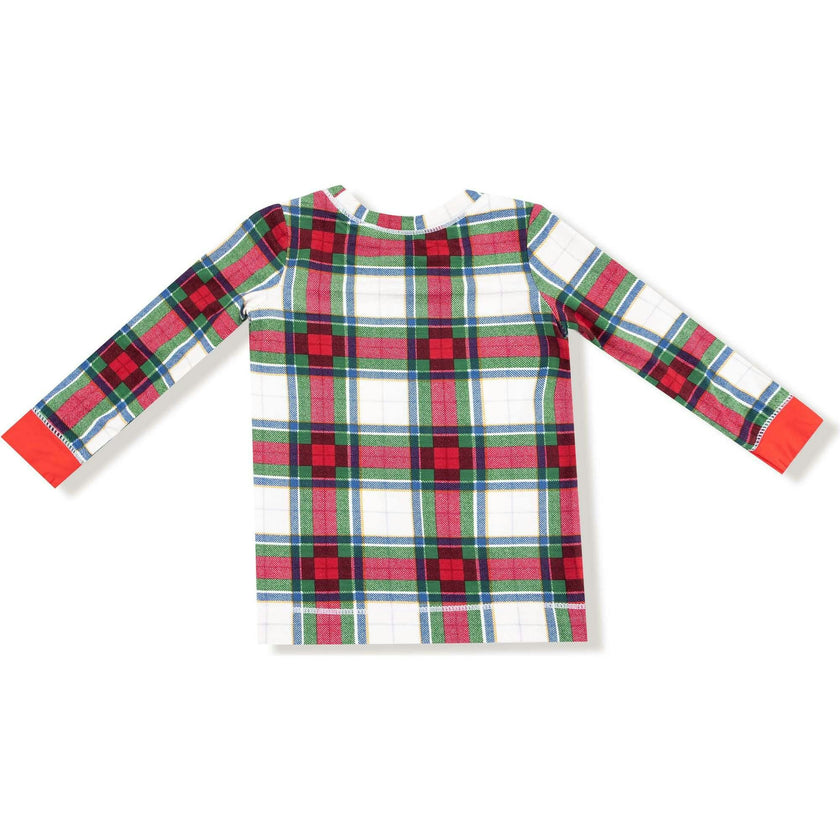 Holiday Plaid - Long Sleeve Loungewear Set