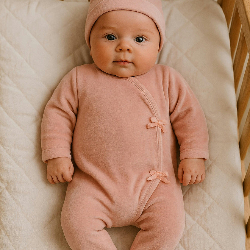 Velour Wrap Footie