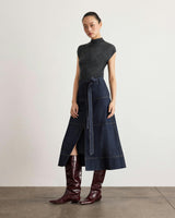 Hudley Denim Skirt