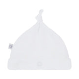 White Basic Pima Cotton Newborn Hat