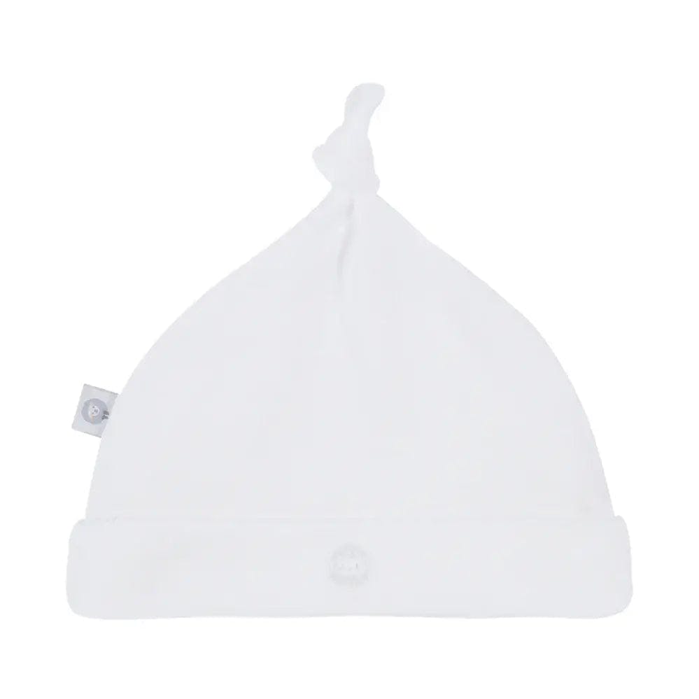 White Basic Pima Cotton Newborn Hat