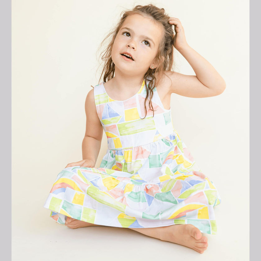 Alex Sleeveless Tier Dress