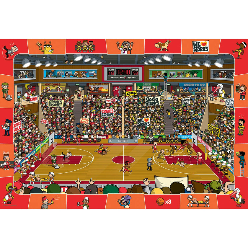 Spot & Find: Basketball - 100 pc Puzzle