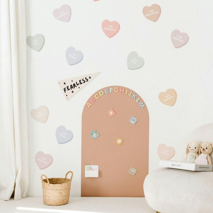 Peel & Stick Fabric Wall Stickers
