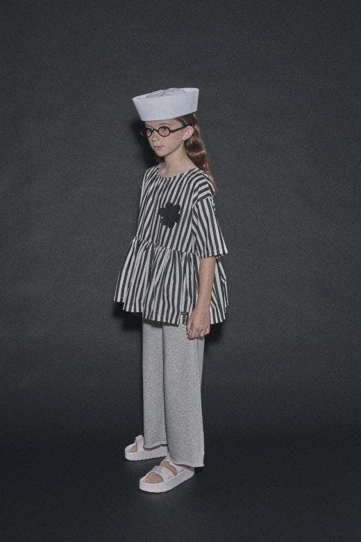 Anchor Top Cream&Black