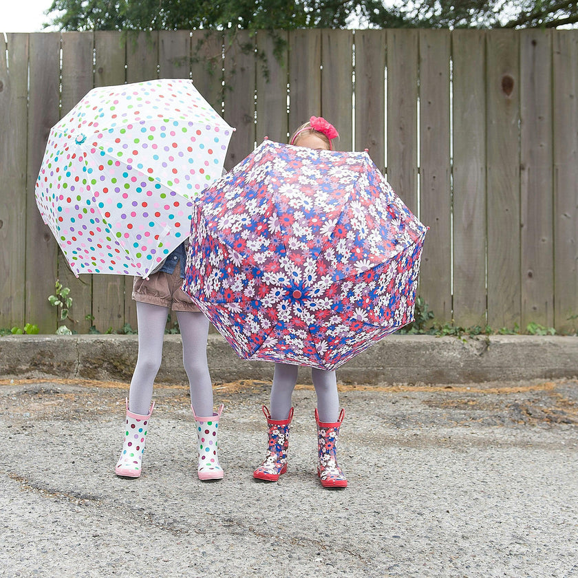 Polka Dot Rain Boot