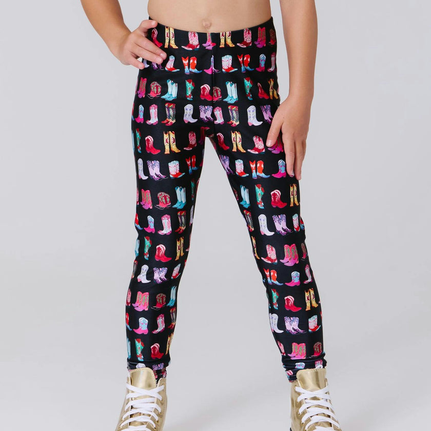 Girls Hi-Shine Leggings