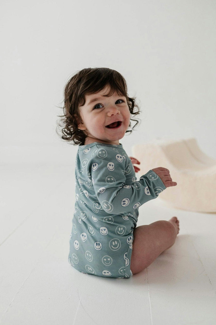 Baby Boy Long Sleeve Bodysuit